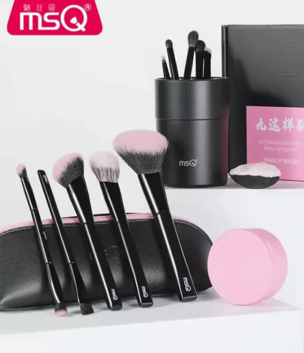 Set de Brochas de Maquillaje 10 pzas Set de Brochas de Maquillaje 10 pzas