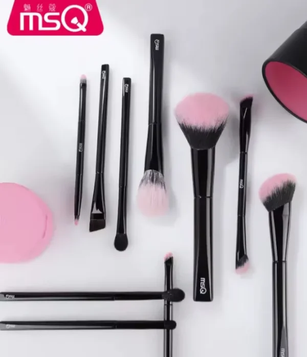 Set de Brochas de Maquillaje 10 pzas Set de Brochas de Maquillaje 10 pzas