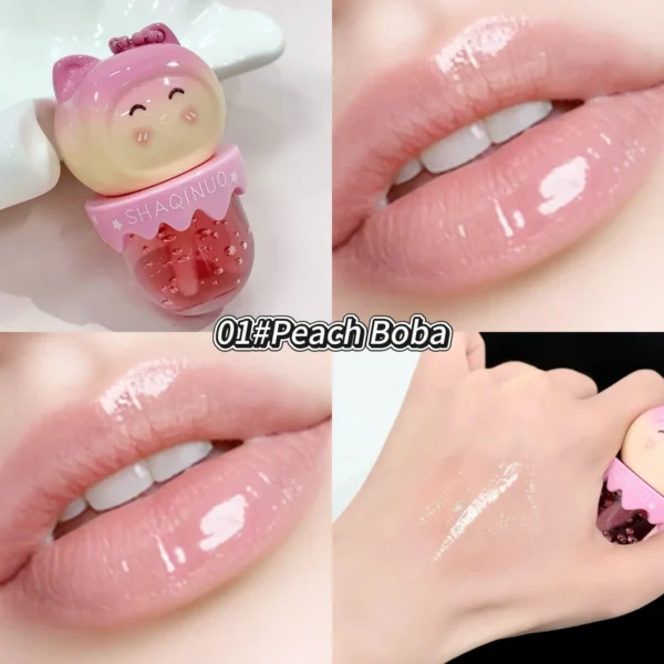 Cute Meow Fruit Extract Moisturising Lip Oil SHAQINUO