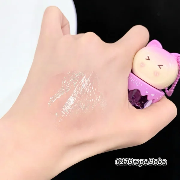 Cute Meow Fruit Extract Moisturising Lip Oil SHAQINUO