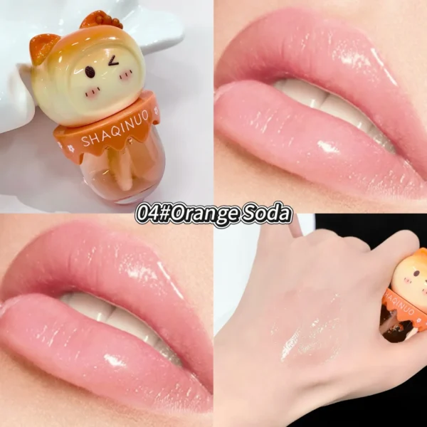 Cute Meow Fruit Extract Moisturising Lip Oil SHAQINUO