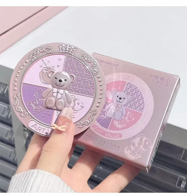 Little Bear Knight 3-Color Blush Palette ART VALUE