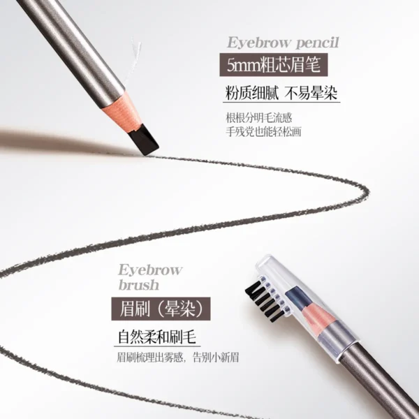 Eyebrow Pencil Shaping Fine-Edged QXQY