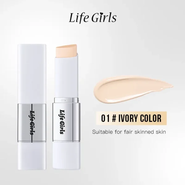 Light Feather Long-Lasting Makeup Foundation Stick LIFE GIRLS