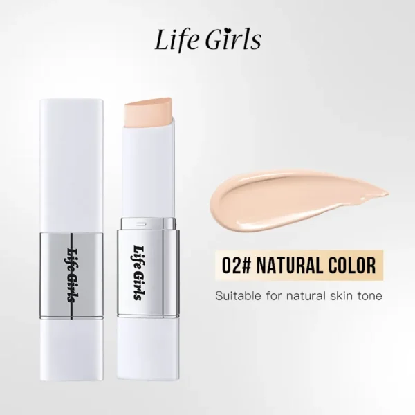 Light Feather Long-Lasting Makeup Foundation Stick LIFE GIRLS