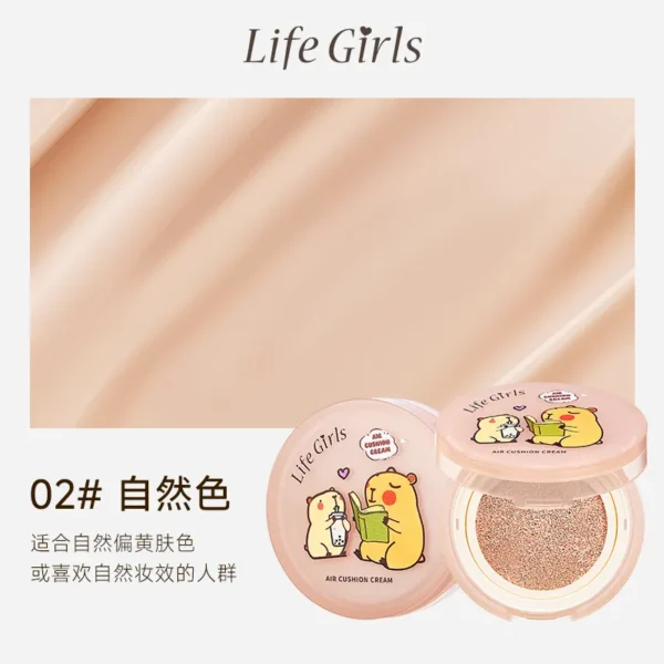 Milky Feather Flawless Air Cushion Cream LIFE GIRLS