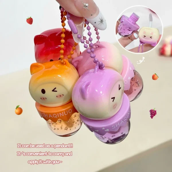 Cute Meow Fruit Extract Moisturising Lip Oil SHAQINUO